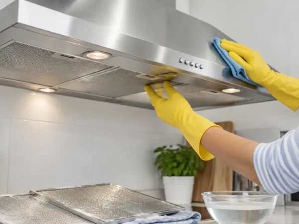 Cum cureți hota de bucătărie pas cu pas: filtre, grăsime și exterior inox